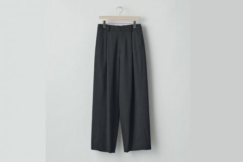 <img class='new_mark_img1' src='https://img.shop-pro.jp/img/new/icons2.gif' style='border:none;display:inline;margin:0px;padding:0px;width:auto;' />ssstein / TWIST SEAM WIDE EASY TROUSERS(BLACK)