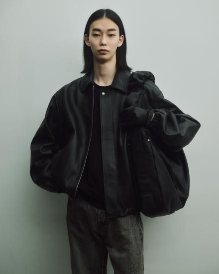 ssstein | シュタイン SHIRRING HANDLE LEATHER SHOULDER BAG ssstein | シュタイン SHIRRING HANDLE LEATHER SHOULDER BAG