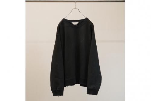 <img class='new_mark_img1' src='https://img.shop-pro.jp/img/new/icons2.gif' style='border:none;display:inline;margin:0px;padding:0px;width:auto;' />ANCELLM / EMBROIDERY SWEAT SHIRT(BLACK)