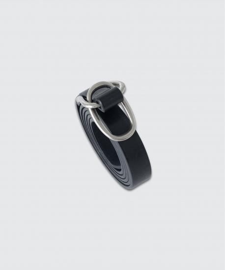 YOKE | W RING LEATHER BELT(BLACK) | ダブルリングレザーベルト YOKE | W RING LEATHER BELT(BLACK) | ダブルリングレザーベルト