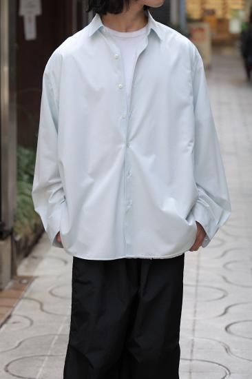 KANEMASA PHIL. | カネマサ 46G Atmosphere L/S Shirt(SAX) / 46G