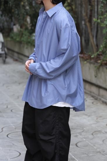 KANEMASA PHIL. | カネマサ 46G Atmosphere Stripe L/S Shirt(PS
