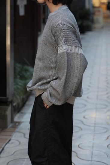 YASHIKI / Seihaku Knit(MIX-GRAY) | セイハクニット(ミックス YASHIKI / Seihaku Knit(MIX-GRAY) | セイハクニット(ミックス