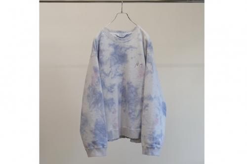 <img class='new_mark_img1' src='https://img.shop-pro.jp/img/new/icons2.gif' style='border:none;display:inline;margin:0px;padding:0px;width:auto;' />ANCELLM / MARBLING SWEAT SHIRT(NAVY)
