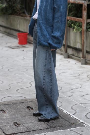 ssstein | シュタイン DEFORMATION WIDE VINTAGE DENIM JEANS