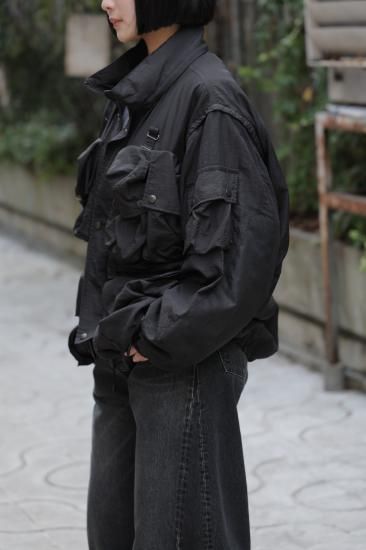 ジャケット・アウター YOKE NYLON MULTI POCKETS UTILITY BLOUSON Namu Shop - Yoke Nylon Multi Pockets Detachable Utility
