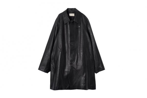 YOKE | LEATHER CUT-OFF HALF COAT(BLACK) | レザーカットオフ YOKE | LEATHER CUT-OFF HALF COAT(BLACK) | レザーカットオフ