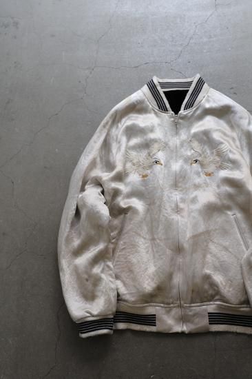 ssstein | シュタイン VINTAGE SATIN / VELVET REVERSIBLE ZIP ssstein | シュタイン VINTAGE SATIN / VELVET REVERSIBLE ZIP