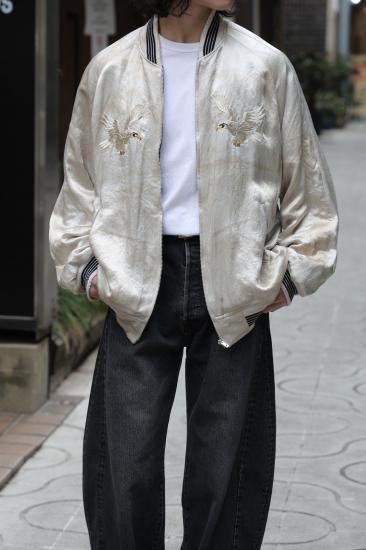 ssstein | シュタイン VINTAGE SATIN / VELVET REVERSIBLE ZIP ssstein | シュタイン VINTAGE SATIN / VELVET REVERSIBLE ZIP