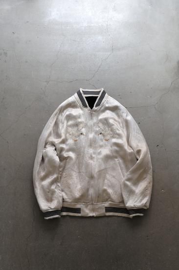ssstein | シュタイン VINTAGE SATIN / VELVET REVERSIBLE ZIP