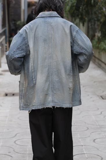 ANCELLM | アンセルム DENIM COVERALL(INDIGO) / デニム ANCELLM | アンセルム DENIM COVERALL(INDIGO) / デニム