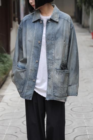 ANCELLM | アンセルム DENIM COVERALL(INDIGO) / デニム ANCELLM | アンセルム DENIM COVERALL(INDIGO) / デニム