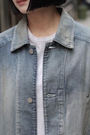 ANCELLM | アンセルム DENIM COVERALL(INDIGO) / デニム ANCELLM | アンセルム DENIM COVERALL(INDIGO) / デニム