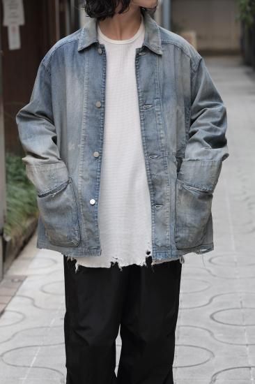 ANCELLM | アンセルム DENIM COVERALL(INDIGO) / デニム ANCELLM | アンセルム DENIM COVERALL(INDIGO) / デニム