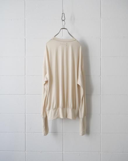 barbell object / s bo top - loose(ECRU)通販サイト - 京都