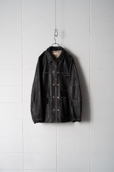 ジャケット・アウター barbell object / work robe(BLACK) 25ss work robe - WUNDER
