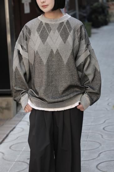 YASHIKI / Seika Knit(MIX-GRAY) | セイカニット(ミックスグレー YASHIKI / Seika Knit(MIX-GRAY) | セイカニット(ミックスグレー