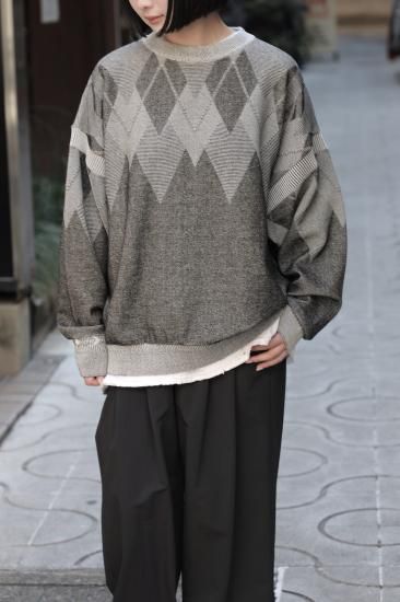 YASHIKI / Seika Knit(MIX-GRAY) | セイカニット(ミックスグレー