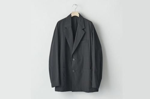 <img class='new_mark_img1' src='https://img.shop-pro.jp/img/new/icons2.gif' style='border:none;display:inline;margin:0px;padding:0px;width:auto;' />ssstein / WINDPROOF NYLON SINGLE BREASTED JACKET(BLACK)