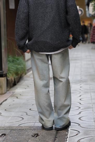 ANCELLM | アンセルム USED STRAIGHT 5P DENIM PANTS(INDIGO