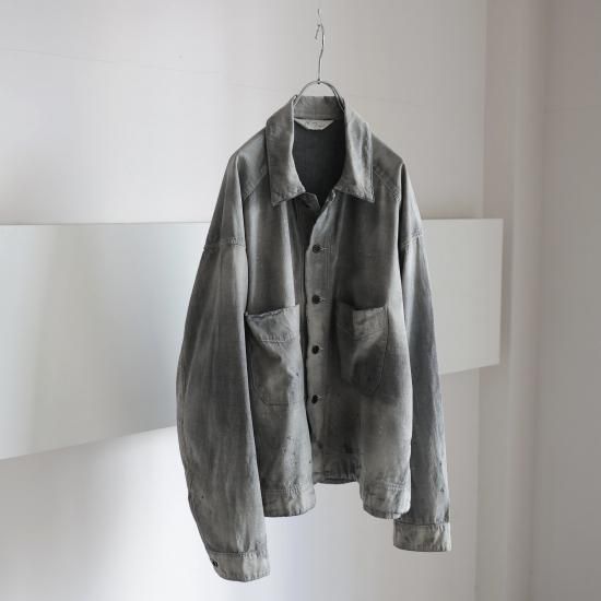 ANCELLM | アンセルム CHAMBRAY SHIRT JACKET(BLACK