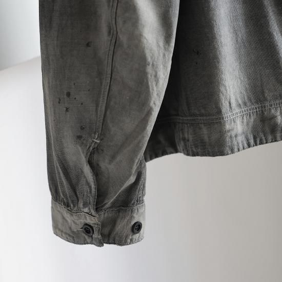 ANCELLM | アンセルム CHAMBRAY SHIRT JACKET(BLACK