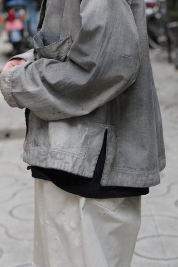 ancellm 22ss シャンブレージャケット ANCELLM CHAMBRAY SHIRT JACKET 3色展開 - Maiden Voyage