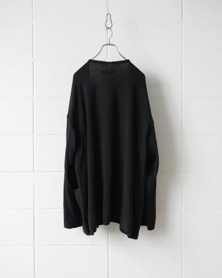 barbell object / dyed hn top(BLACK)通販サイト - 京都取扱い
