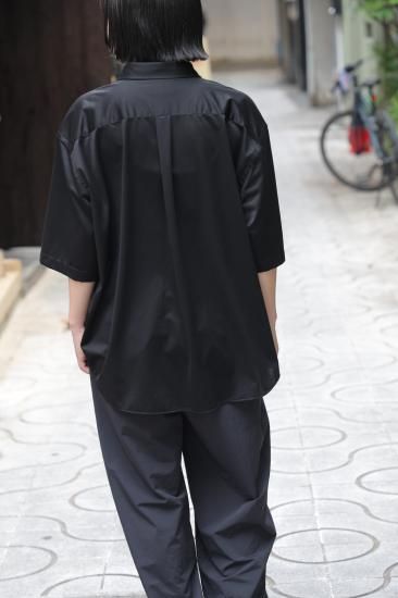 KANEMASA | カネマサ 46G Atmosphere S/S Shirt(BLACK) / 46G