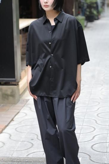 KANEMASA | カネマサ 46G Atmosphere S/S Shirt(BLACK) / 46G