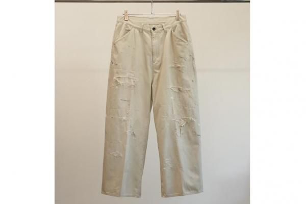 ANCELLM | アンセルム REMAKE WIDE CHINO TROUSERS(BEIGE
