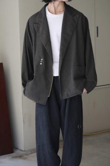 ジャケット・アウター barbell object 2025SS JQ W JKT D.KHAKI barbell object 2025SS JQ W JKT D.KHAKI