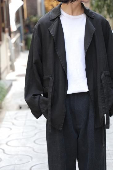 ジャケット・アウター barbell object / work robe(BLACK) 25ss barbell object / work robe(BLACK)通販サイト - 京都取扱い店舗