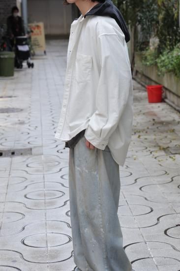 ANCELLM | アンセルム HOODIE SHIRT(OFFWHITE) / フーディー