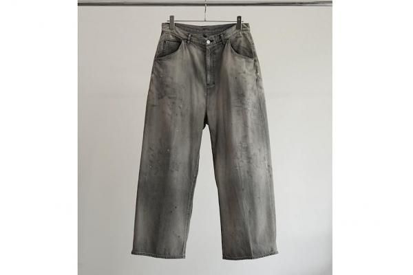 【ANCELLM】WIDE STRAIGHT DENIM PANTS 新品 2025SS】 ANCELLM (アンセルム) 