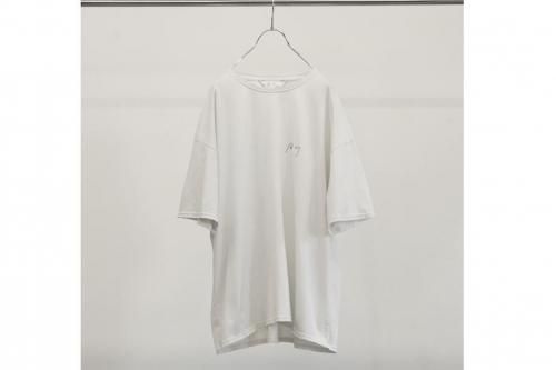 <img class='new_mark_img1' src='https://img.shop-pro.jp/img/new/icons2.gif' style='border:none;display:inline;margin:0px;padding:0px;width:auto;' />ANCELLM / EMBROIDERY DYED T-SHIRT(WHITE)