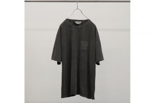 <img class='new_mark_img1' src='https://img.shop-pro.jp/img/new/icons2.gif' style='border:none;display:inline;margin:0px;padding:0px;width:auto;' />ANCELLM / MESSAGE T-SHIRT(BLACK)