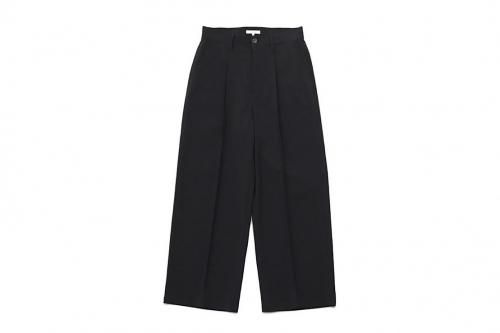 <img class='new_mark_img1' src='https://img.shop-pro.jp/img/new/icons2.gif' style='border:none;display:inline;margin:0px;padding:0px;width:auto;' />SAYATOMO /1-Tack Baggy Slacks(BLACK)