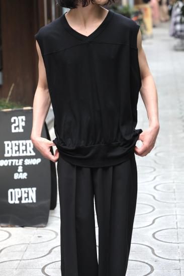 barbell object / bo ns top(BLACK)通販サイト - 京都取扱い店舗