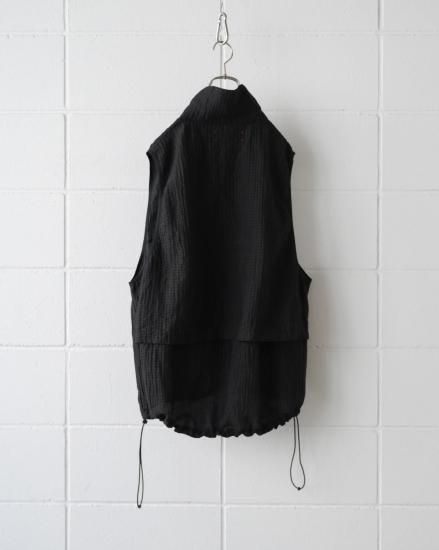 barbell object / uneven vest(BLACK)通販サイト - 京都取扱い