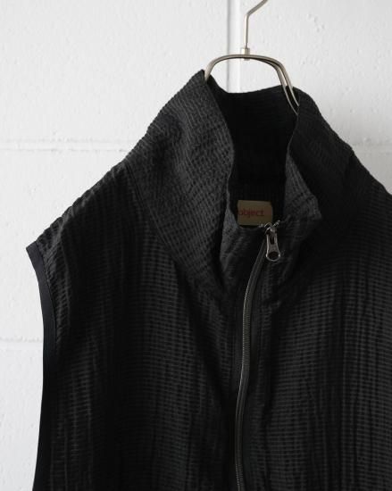 barbell object / uneven vest(BLACK)通販サイト - 京都取扱い