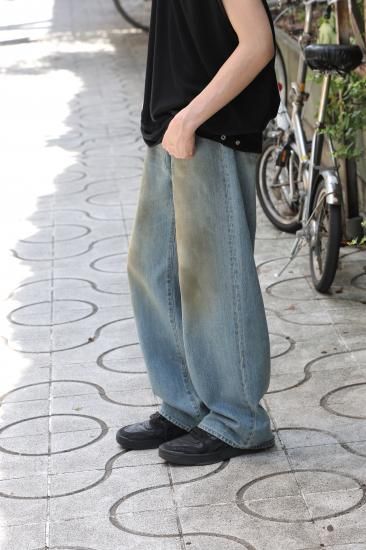 ssstein | シュタイン LOOSE DENIM JEANS(INDIGO) / ルーズデニム
