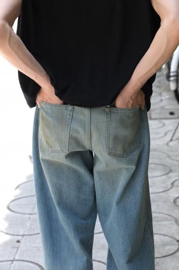 ssstein | シュタイン LOOSE DENIM JEANS(INDIGO) / ルーズデニム