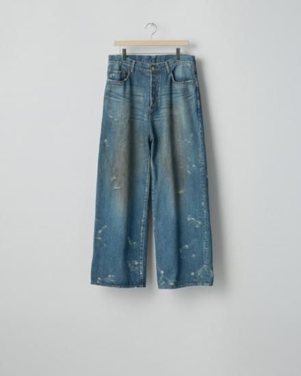 stein 25aw baggy denim jeans シュタイン　デニム ssstein | シュタイン BAGGY DENIM JEANS(INDIGO) / バギー