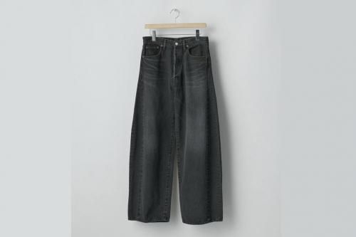 <img class='new_mark_img1' src='https://img.shop-pro.jp/img/new/icons2.gif' style='border:none;display:inline;margin:0px;padding:0px;width:auto;' />ssstein / DEFORMATION WIDE DENIM JEANS(BLACK)