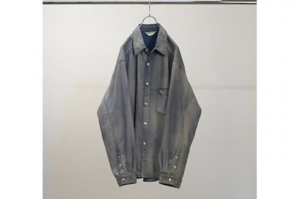 アンセルム　DENIM DRESS SHIRT　サイズ1 インディゴ ANCELLM | アンセルム DENIM DRESS SHIRT(INDIGO) / デニム