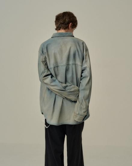 ANCELLM | アンセルム DENIM DRESS SHIRT(INDIGO) / デニム