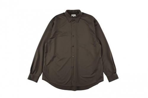 <img class='new_mark_img1' src='https://img.shop-pro.jp/img/new/icons2.gif' style='border:none;display:inline;margin:0px;padding:0px;width:auto;' />KANEMASA PHIL. / 46G Atmosphere Shirt(BROWNHalf Timber Brown)