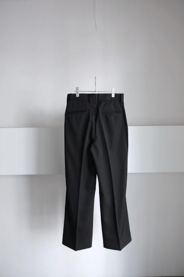 ssstein | シュタイン FLARE TROUSERS(BLACK) / フレア