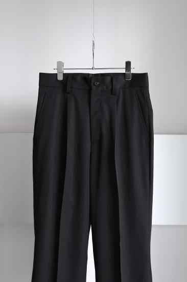 ssstein | シュタイン FLARE TROUSERS(BLACK) / フレア